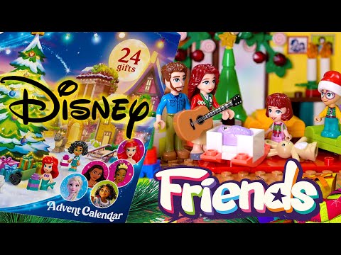 All the Advent Calendar builds 🎄 LEGO Friends & Disney Princess 2024