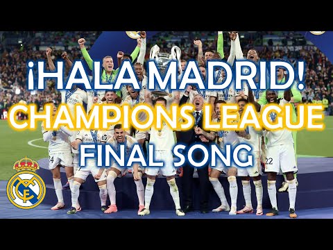 ¡Hala Madrid! Champions League 23/24 Final Song | Borussia Dortmund vs Real Madrid (Wembley, London)