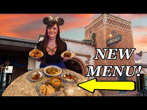 Spice Road Table NEW MENU 🐫 Disney World EPCOT food review