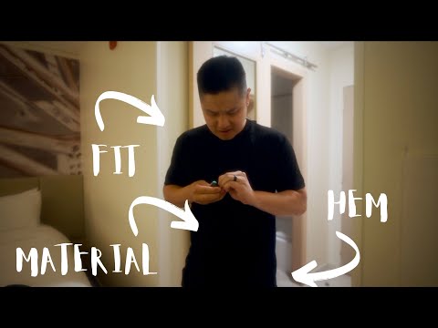 Ten10 Apparel - curved hem short sleeve unboxing, try-on, & first impressions