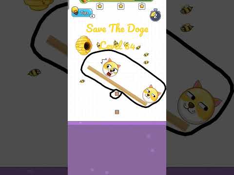 Save The Dogs Level 64. #savethedoge #shorts #gameplay #walkthrough #mobilegame #gameshorts #videos