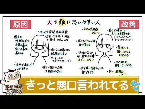 【敵意帰属バイアス】相手の何気ない行動も悪意的・敵対的に思う。思考が凍りつく自分の特徴や過去を見直す／このタイプの相手への対応