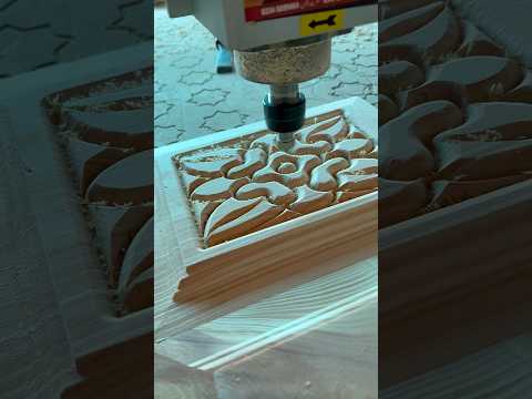 CNC Carving Like Never Before – This is Pure Art! 🎨