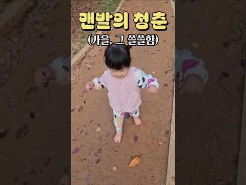 습지공원에서 마지막 가을을 밟아보다 #안곡습지공원 #17개월아기 #아빠육아