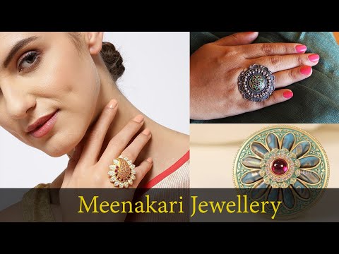 Meenakari Jewellery | Meenakari Jewellery Designs | Stylish & Vibrant Meenakari Jewellery designs