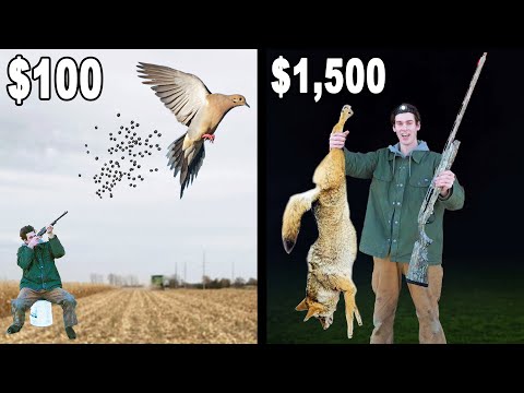 Cheap Vs Expensive SHOTGUN Hunting!