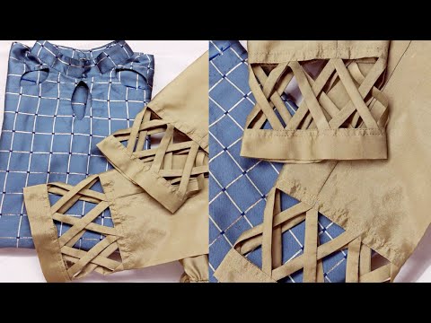 Designer pant or new trouser design,how to make latest pant mohri design,how to cut n stich.