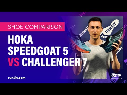 HOKA Speedgoat 5 vs Challenger 7 - Technical trails vs All-terrain