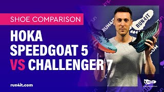 HOKA Speedgoat 5 vs Challenger 7 - Technical trails vs All-terrain