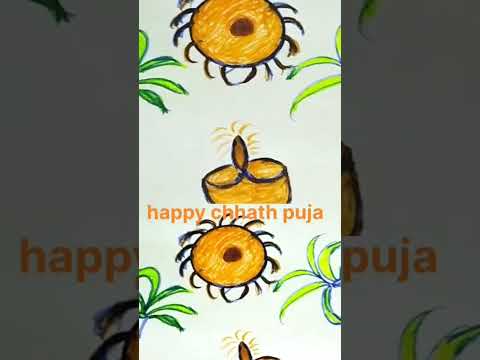 chhath puja drawing|chhath puja achha drawing|drawing of chhath puja|drawing of chhath parv #art