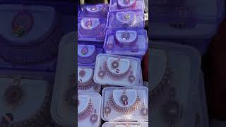 Artificial jewellery wholesale market / sadar bazar sunday patri bazar #sundaypatribazar