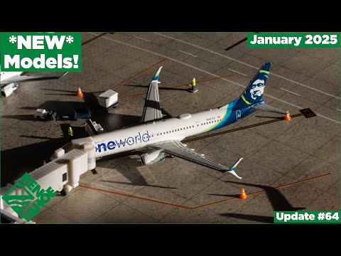 *NEW* Models! | Gemini Jets Reno-Tahoe International Airport update - January 2025