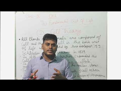 Cell Theory || Who gives cell theory? || The fundamental unit of life || Biology || #class9th