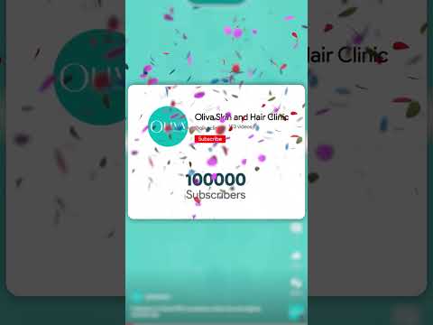 Oliva Clinic YouTube #silverbutton (1,00,000 subscribers)