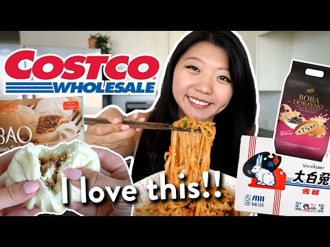 COSTCO FOOD HAUL! Asian Frozen Foods & Snacks to Buy Pt.6 (boba, noodles, ice cream & more!)