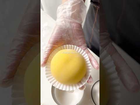 Mango Mochi #mochi #softmochi #mochirecipe #recipe #desserts