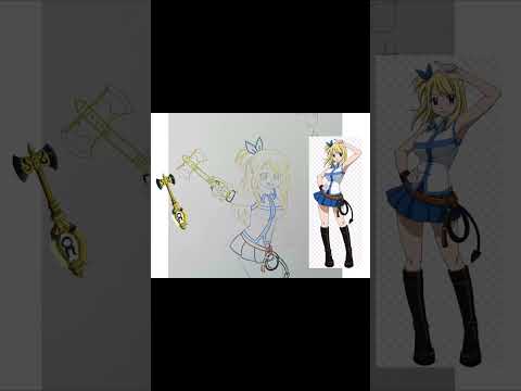 Digital Art Timelapse | Lucy Heartfilia fanart