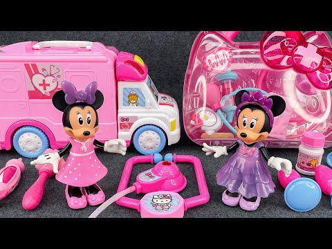 LIVE Mickey ASMR🥰 Zufriedenstellende Auspacken des Minnie Mouse Toy Doctor,Notfall-Krankenhaus Toy 🚑