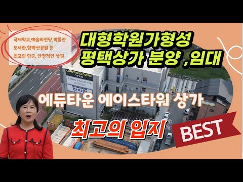 (최고의학군!!)에이스타워 평택상가 분양 대형학원가형성/예술의 전당이 건립/아마존여전사TV