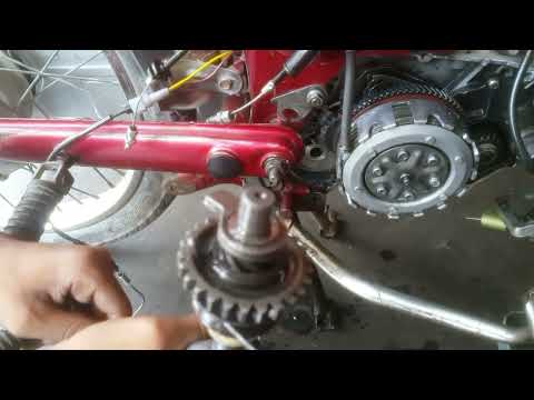 Yamaha YB100 Kick Starter Fault | Yamaha Kick Spindle Fault