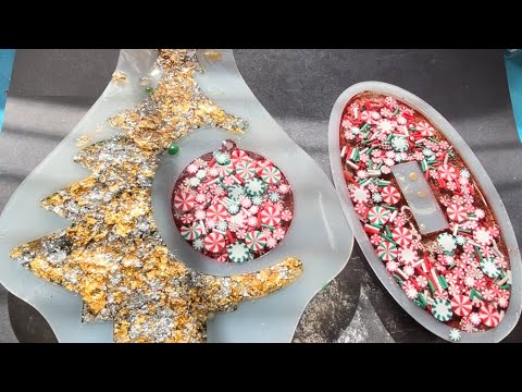 Easy Beginner Friendly Resin Christmas Tree Tutorial! 🎄