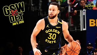 Golden State Warriors Full Team Highlights vs Pistons | Jan 9, 2025  | FreeDawkins