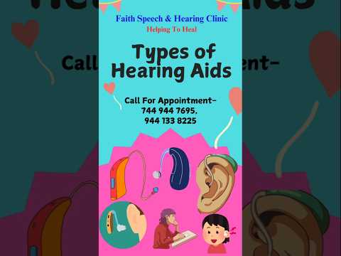 Types of Hearing Aids #hearingaids #speechandhearing #hearingloss #audiologist #speechtherapy