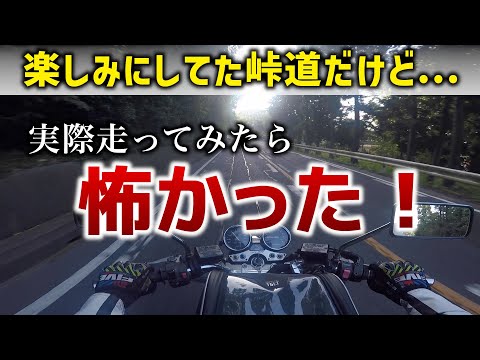 【バイク初心者】免許とって楽しみにしてた峠道が実際走ってみたら怖い！【そんな時どうする？】