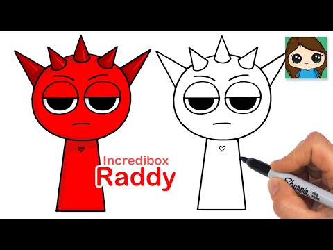 How to Draw Raddy Sprunki | Incredibox