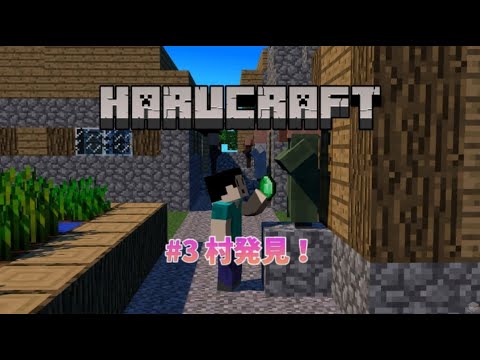 【Harucraft】#3 村発見！