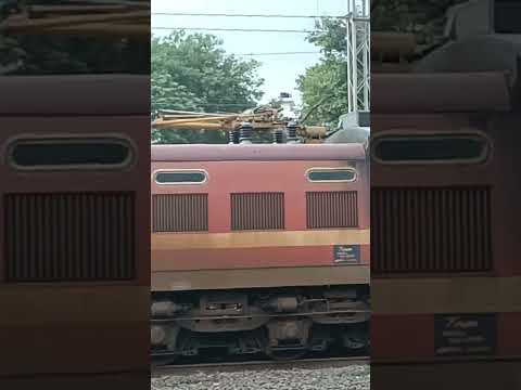 WAP -4 with 11057 and WAG -9 with special freight #railfan #railway