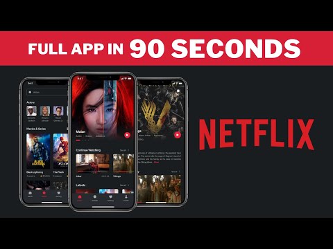 FlutterFlow - Create a Movie app in 90 seconds