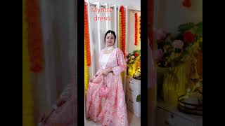 Myntra dress/HAPPY DIWALI TO EVERYONE/ #youtubeshorts #shorts #shortvideo #myntra #dress #diwali