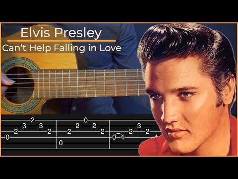 Elvis Presley - Can't Help Falling in Love (Simple Guitar Tab)