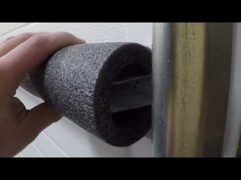 Adding Protective Padding to a Garage Door