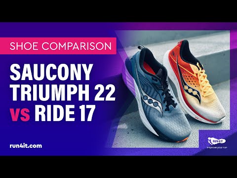 Saucony Ride 17 vs Triumph 22 - Which one to choose?