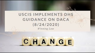 USCIS Implements DHS Guidance on DACA I Immigration Attorney Explains (www.lawofficehouston.com)