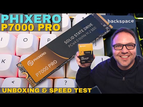 Blazing Fast Phixero P7000 Pro NVMe SSD Unboxing & Speed Test (🔥7000 MB/s)