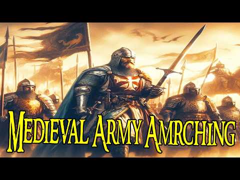 Medieval Army Marching Ambience Sound | 8 hours