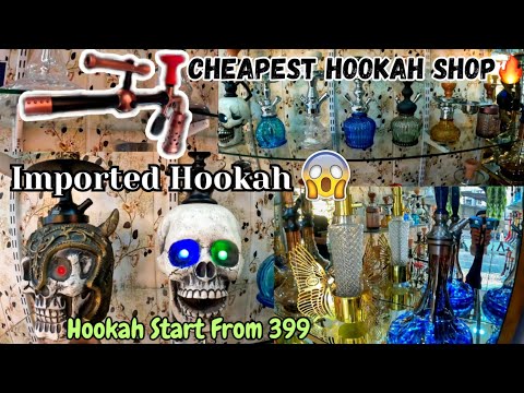 Hookah Only 399Rs 😱 / Hookah Flavour 25Rs / Cheapest Hookah Shop / Hrutik kadam