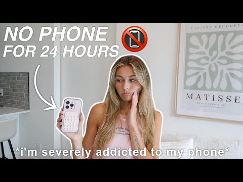 trying to not use my phone for 24 hours | productive day in my life