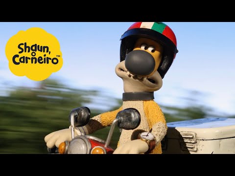 🐑Shaun, o Carneiro [Shaun the Sheep] Cães podem dirigir? 🐑 Hora Especial🐑| Cartoons Para Crianças