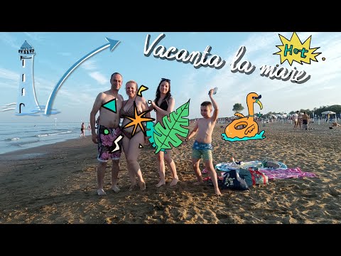 Vlog de călătorie în Italia Lignano Riviera 😃