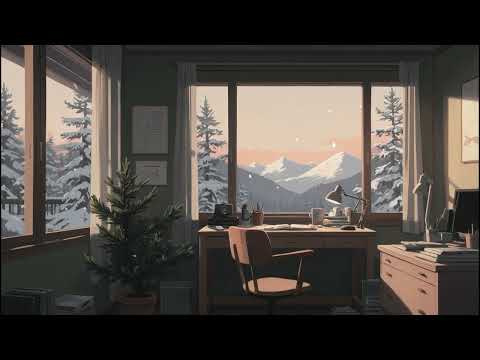 Snow ❄️ Lofi Hip Hop Radio | Chill Nordic Beats for Study, Relax & Work | Cozy Winter BGM Playlist