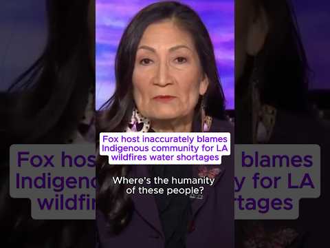 Fox host inaccurately blames Indigenous community for L.A. wildfires' water shortages