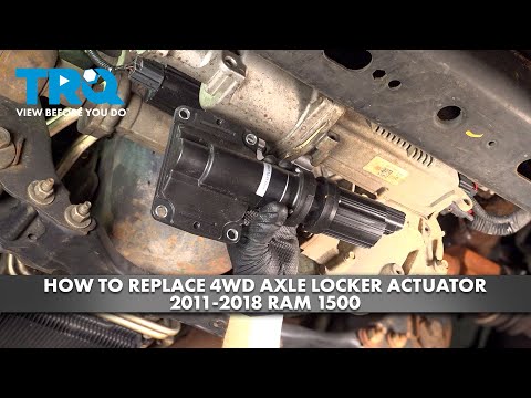 How to Replace 4WD Axle Locker Actuator 2011-2018 Ram 1500 5.7L V8