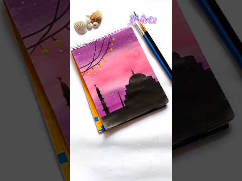 Jummah mubarak painting🥰🕌 #shortvideo #art #painting #jummamuabarak #islam