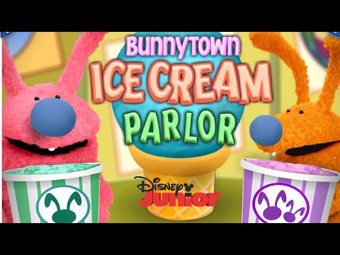 Bunnytown Ice Cream Parlor: Scoop Up Fun with Bunnytown Friends! Disney Junior Ready for Preschool