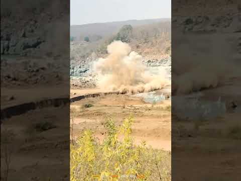 pipra ghat || dam contructing ||  bomb blast 💥💣 || madhyapradesh || narsinghpur || #narsinghpur