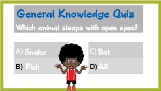 Animal general knowledge quiz | Important GK Questions | Competitive Exams | Trivia Quiz